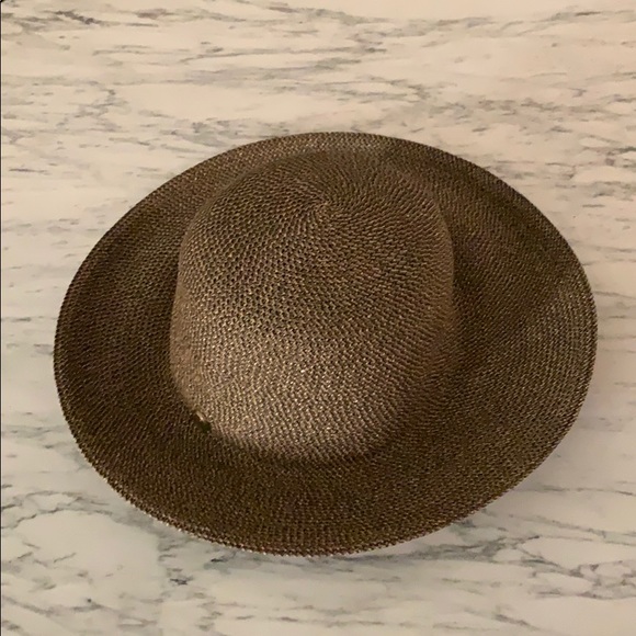 NWOT Eric Javits Straw Sun Hat - Picture 1 of 3